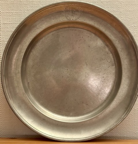 Großer zinnteller 40cm - zinnteller,