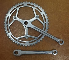 Gnutti Kurbelgarnitur 170mm Stronglight Kettenblatt 1950er Bauer Cinelli Olmo