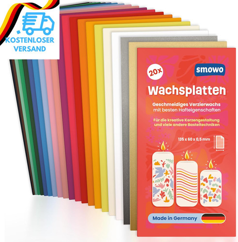 Wachsplatten 135x60mm zum - wachsplatten,