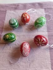 6 Stück echte Hühnereier