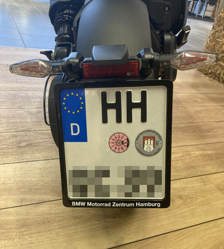Stück kennzeichenunterlage - stück,