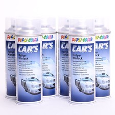 Klarlack glänzend Spray 6 x 400ml DUPLI-COLOR Cars Lackspray Sprühlack 385858
