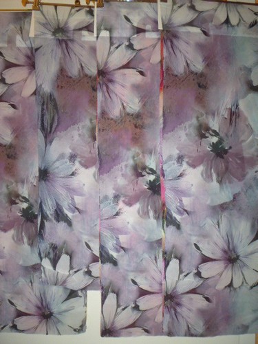 Organza stoffreste höhe - organza,