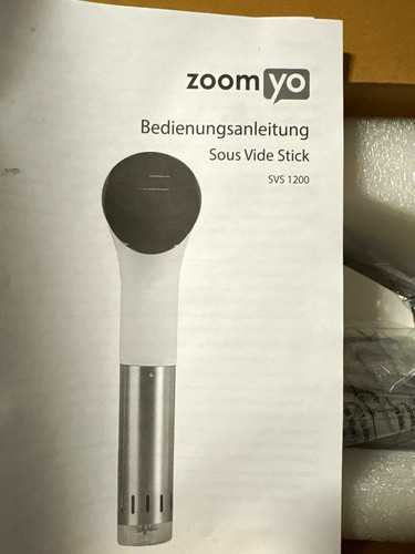 Sous vide garer - zoomyo, svs