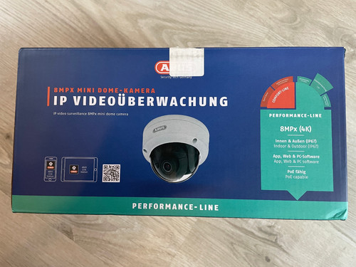 Abus mpx mini domekamera 4k - domekamera,