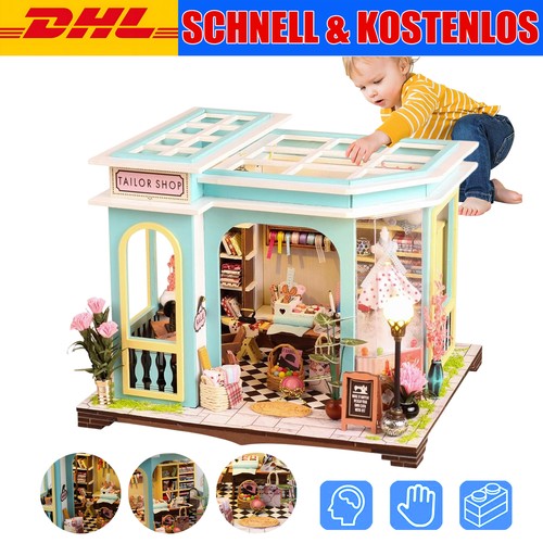 Diy holz puppenhaus miniatur - diy,