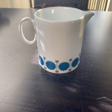 Milchkännchen,Thomas,Germany,Retro,Geschirr,weiß,Original,gebraucht!