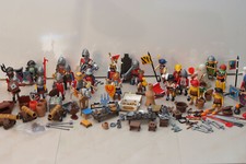 Playmobil großes Konvolut Ritter, Könige, Kinder, Henker, Geist, Skelett etc