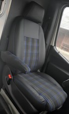 Sitzbezüge nach Maß Robust Angepasst Jacquard Premium für VW T4 Multivan 4 Armle