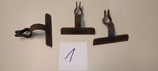 3x Wehrmacht Rad Truppenrad Truppenfahrrad Mantelhalter Zeltbahnhalter  Lenker 