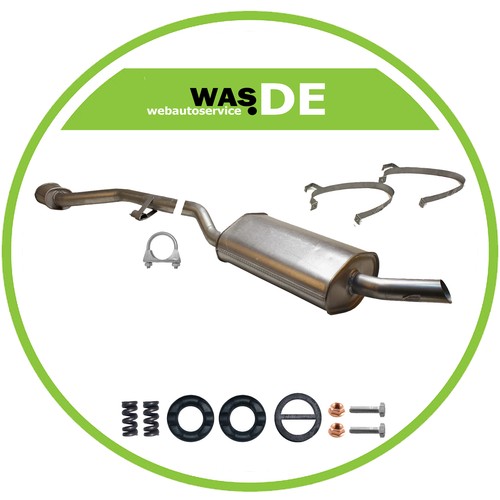 Auspuff hinten bmw - hinten, 3er