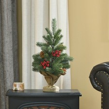 HOMCOM Weihnachtsbaum 50 cm