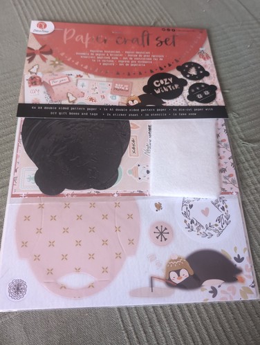 Decotime papercraft set winter - decotime,