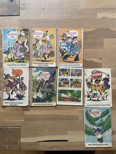 Comic hefte mosaik ddr - comic,