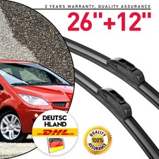 2x Scheibenwischer vorne passend Für MITSUBISHI COLT | Z30 | BJ 2004-2008 DHL