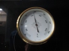 Schönes älteres Schiffsthermometer  Germany 12,6 cm Messing