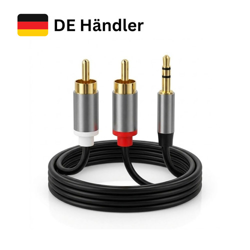 Klinke auf cinch kabel - auf,