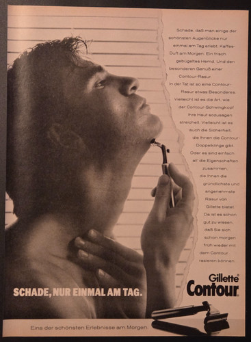 Gillette contour rasierer - gillette,