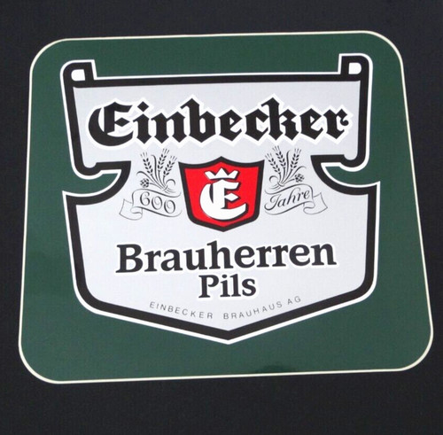 Werbe aufkleber einbecker - xl, werbe-aufkleber
