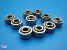 10 Stück Lauterbacher Stahl-Kugelbuchsen für Mecatech FW01