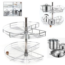 Karussell Schrank Drehboden Eckschrank Küche Topf Schublade 270° Eckdesign Neu