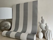 Vlies Tapete Streifen beige
