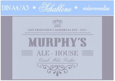 Schablone-Vintage-Shabby-A4-A3
