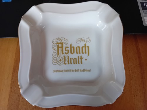 Aschenbecher asbach uralt - aschenbecher,