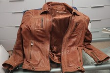 Milestone ® Lederjacke, Jacke Gr. 44 (50) Lammleder, Lamm Nappa