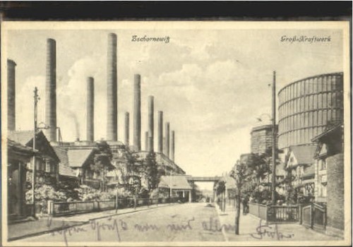 Zschornewitz kraftwerk 1930 - kraftwerk,