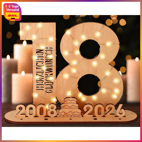 Geburtstag geschenk - 18.,