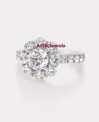 Ring damen rund schliff - ring,