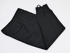 WH schwarze Panzerhose Uniform Hose Panzeruniform Panzer Hose  : XL