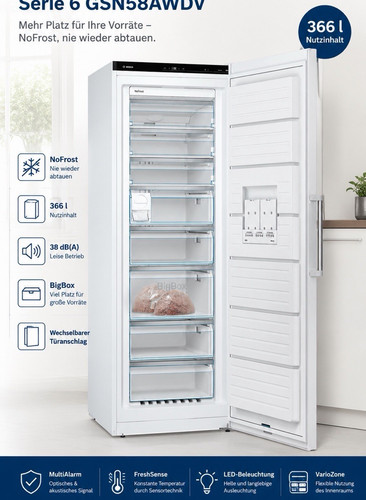 Bosch serie gsn58awdv - 6,