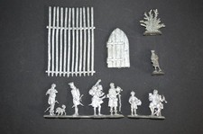 Zinnfiguren Zinnfigur Serie "Am Stadttor: Torwache" Scholtz 11teilig