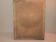 Pos 1) Schallwand mit Stoff aus Siemens (& Halske) Kammermusik-Schatulle 85W