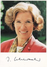 Autogramm - Dr. Irmgard Schwätzer