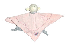 Käthe Kruse Schaf Lamm Mojo rosa grau Schmusetuch Schnuffeltuch Kuscheltuch