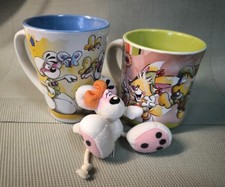 2 verschiedene Diddl Tassen + Minni Diddlina - Pimboli - Mimihopps