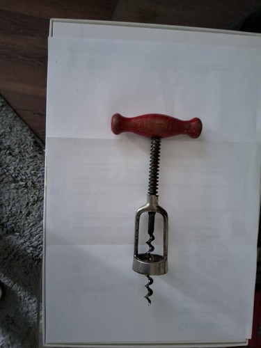 Alter korkenzieher metall mit - alter,