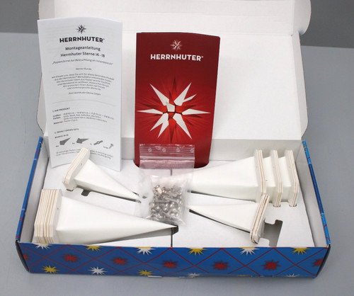 Herrnhuter stern weiß aus - stern,