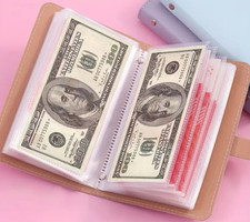 Banknotenalbum - PERFEKT für DOLLAR Noten, Banknoten, Scheine, Bills