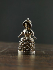 Charms Anhänger Sterlingsilber Lady Doll 19. Jahrh. - viktorianisch & Vintage