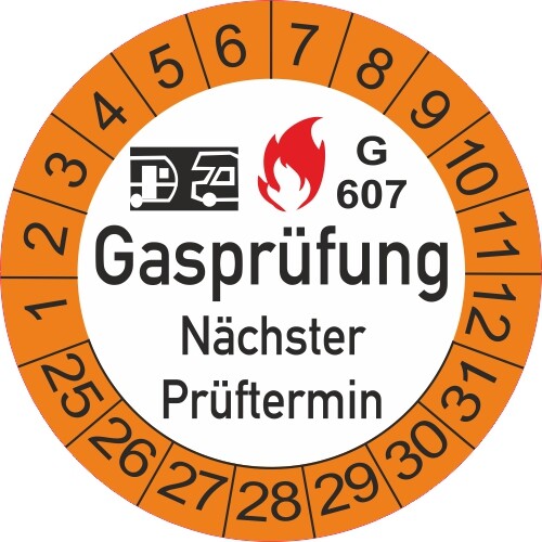 Gasprüfung g607 wohnwagen - ,