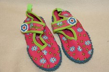Playshoes Mädchen Badeschuhe Schwimmschuhe Aqua-Schuhe Blumen rosa 26/27