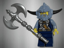 Lego® Freestyle Minifigur vik035, Vikings, Wikinger Schiff Streitaxt Waffe Kampf