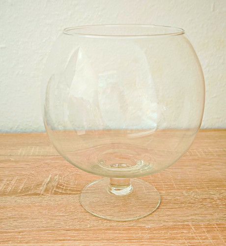 Dekorative glaskugel vase mit - dekorative, glaskugel-vase