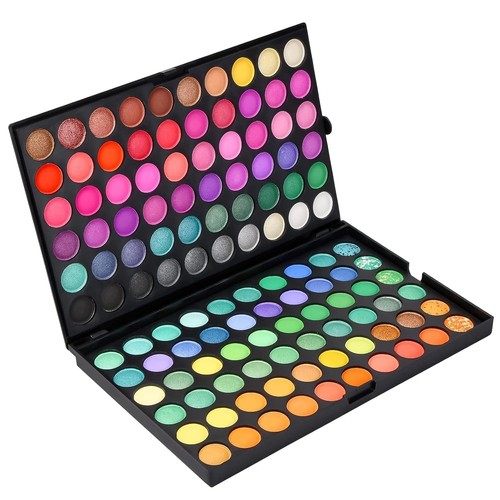 Lidschattenpalette pulver 120 - lidschattenpalette,