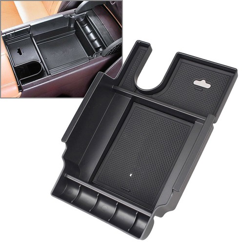 Armrest storage container tray - container,