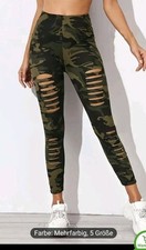 Leggins Armee Risse Gr.XL Damen Neu
